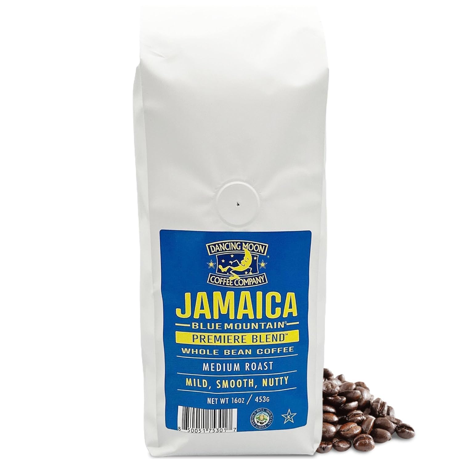 Dancing Moon Jamaica Blue Mountain blend bag