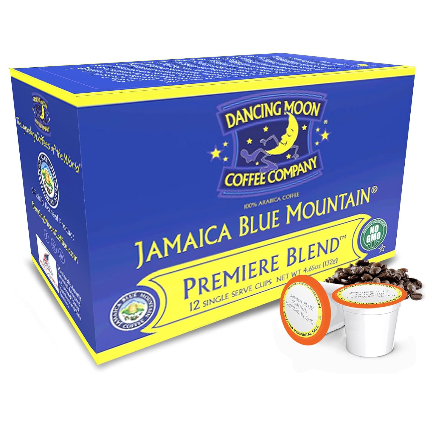 Dancing Moon Jamaica Blue Mountain K-Cups box