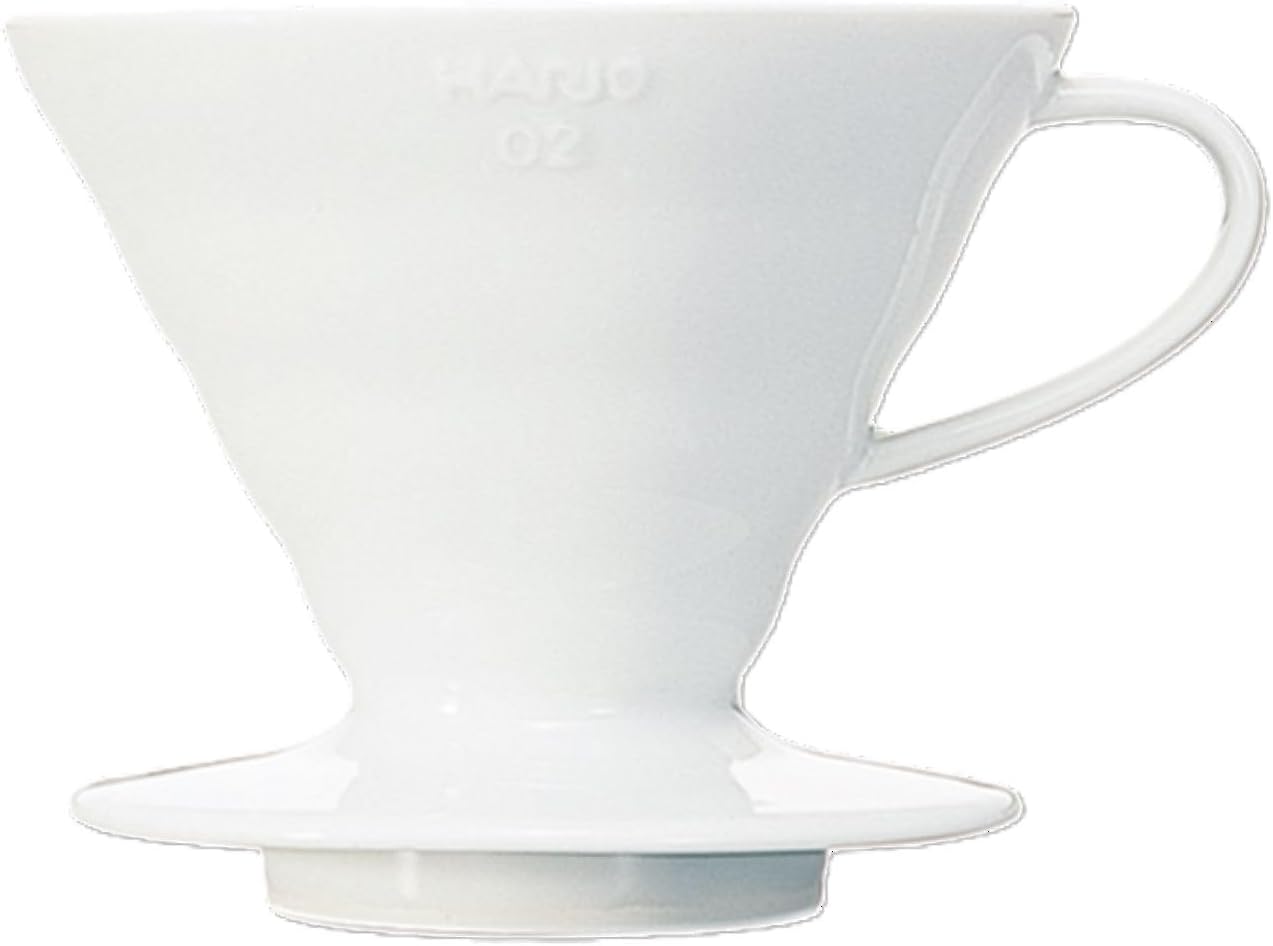 Hario V60 ceramic cone pour-over dripper