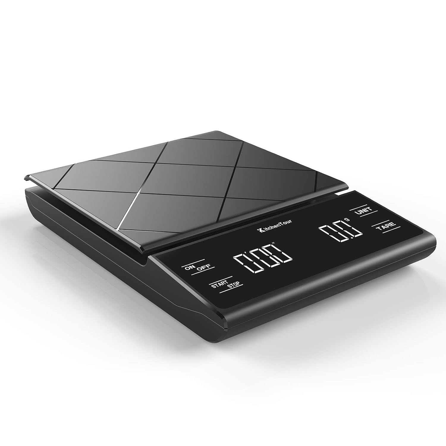 KitchenTour coffee scale with timer