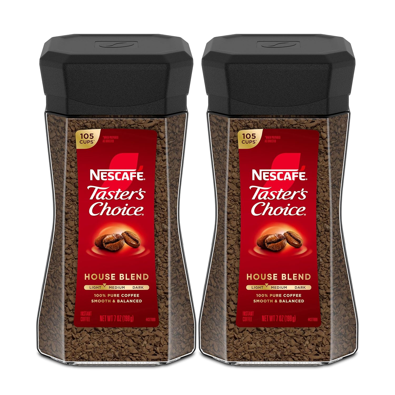 Nescafe Taster's Choice House Blend jars