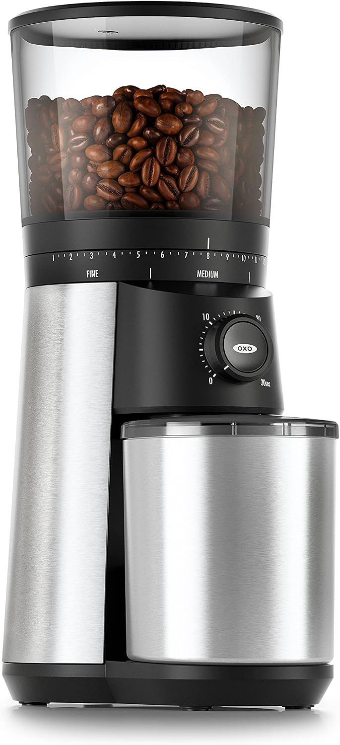 OXO Brew full-size conical burr coffee grinder