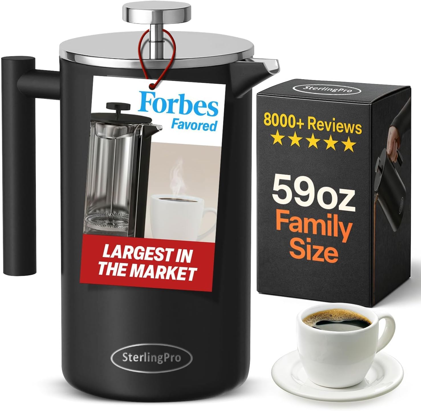 SterlingPro French press